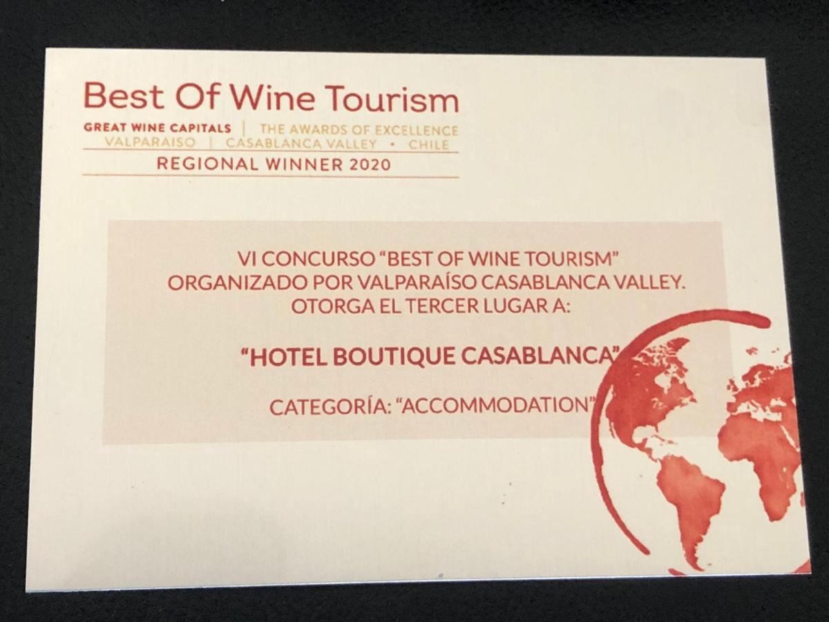 Hotel Boutique Bc Wine Casablanca Eksteriør bilde